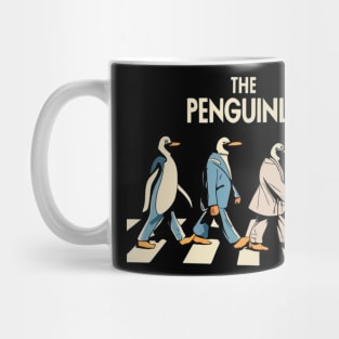The penguin-Ls - Abbey Road Mug